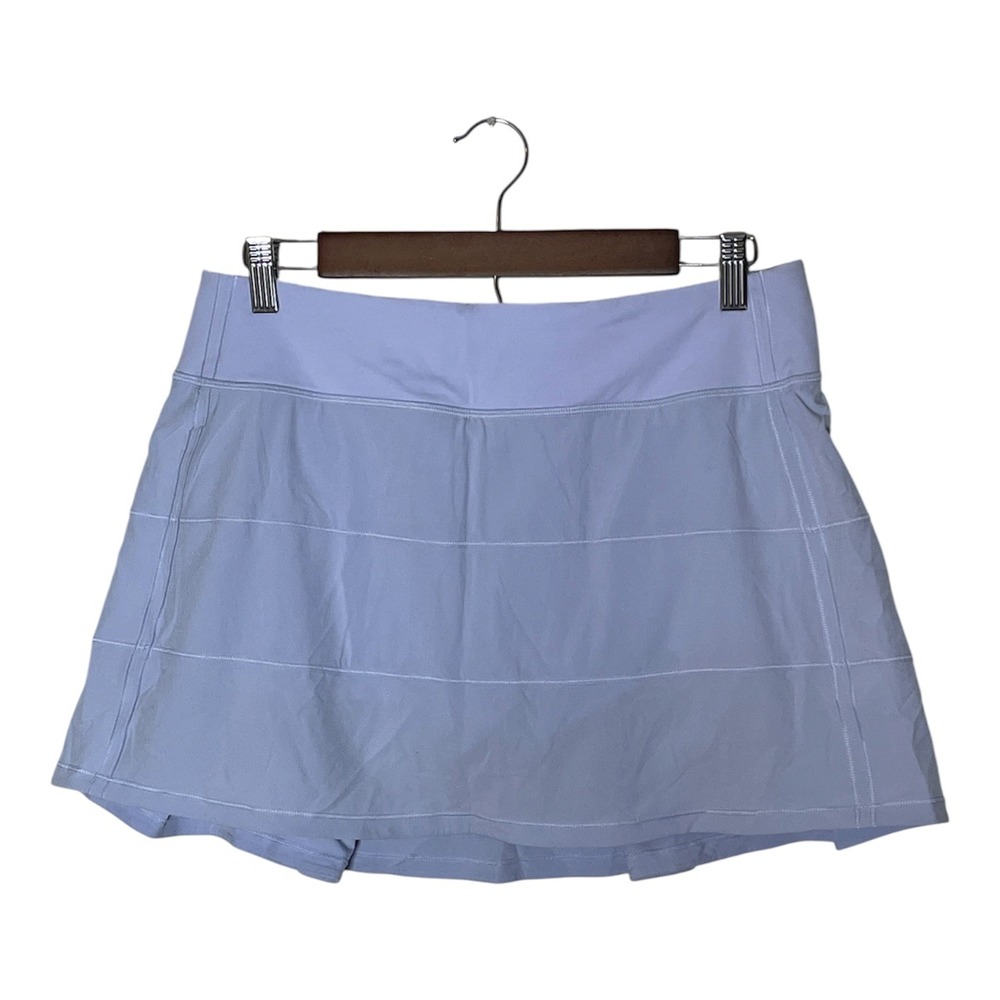 Lululemon Pace Rival Mid-Rise Skirt Lavender Purple Pleated Skort Size 8